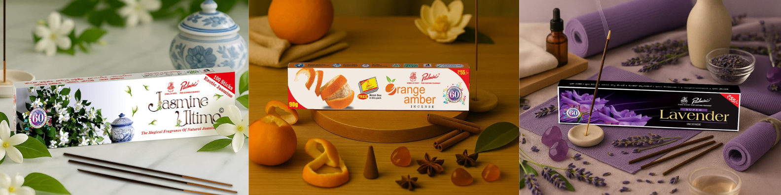 padmini incense banner