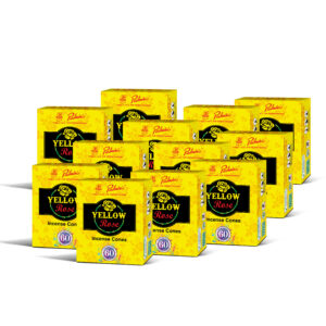 Padmini Yellow Rose Cones – 12 Pack